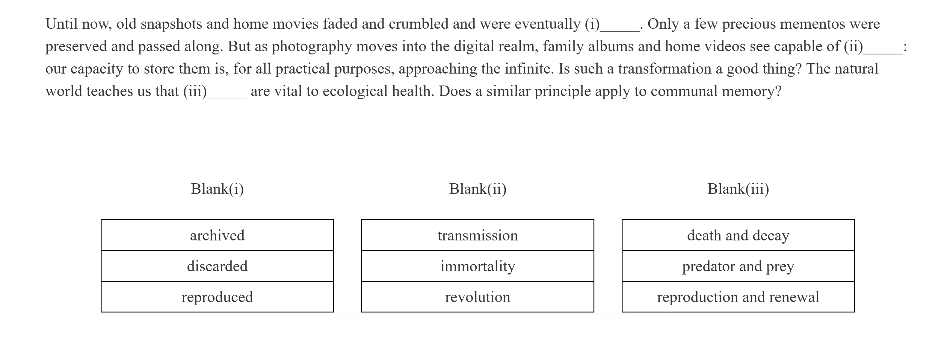 KMF Comprehensive set of mathematics questions after the reform
